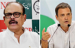 Former NCP leader Tariq Anwar meets Rahul Gandhi, joins Congress